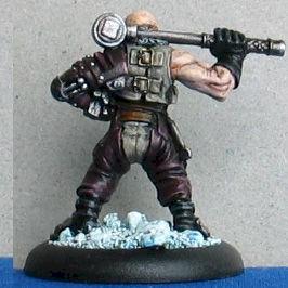 Khador Mechanic by ravenwing