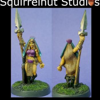 Celtos Sidhe Spearmaiden by Squirrelnut Studios