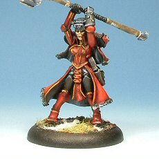 Warmachine Khador Warcaster Sorscha by funkyyuzzam