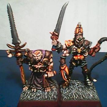 TWO OOP CHAOS CHAMPIONS FROM THE 80'S by PAINTONY