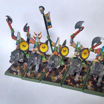 Hobgoblin Wolf Riders by tomy