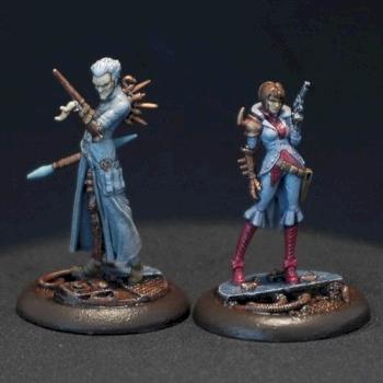 Leviticus and Rusty Alice (Malifaux) by Naga