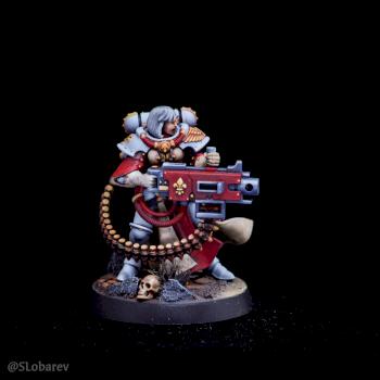 Adepta Sororitas  Battle Sister order of the sacred rose by El Sabel