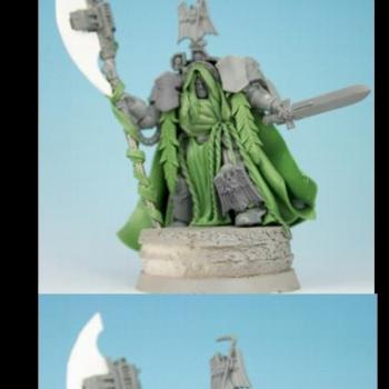 Dark Angels Terminator Lord with helberd by Semi