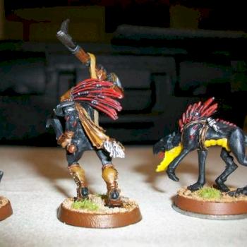 Another Tau Kroot Shaper and Hounds by BibleFight