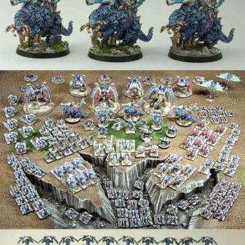 Epic Tyranid army by the Infadel