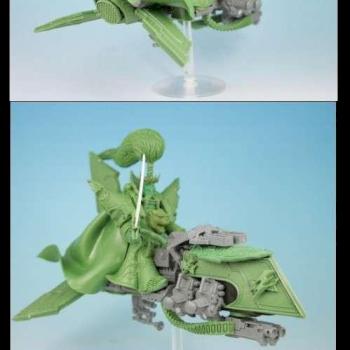 Jaghatai Khan on jetbike by GRYTZminis