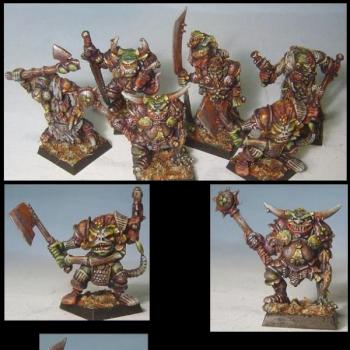 unité de 6 guerriers du chaos, nurgle, vintage et transformés by jeremie