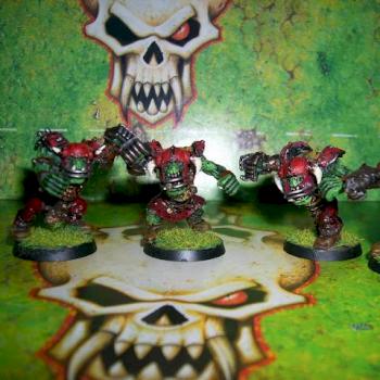 Blood Bowl - Blitzers by Metal Michi