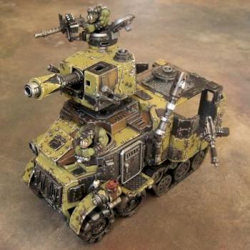 bad moon ork battlewagon by GAARK