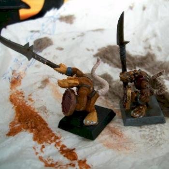 Warhammer Fantasy Skaven - Dipping by Metal Michi