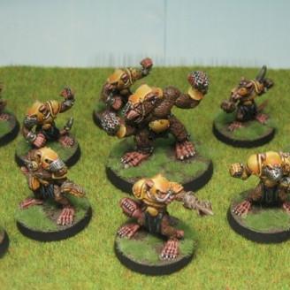 Skaven Blood Bowl Team by pulper