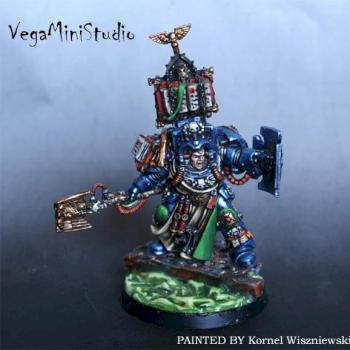 Ultramarine Terminator Librarian painted for player by VegaMS2