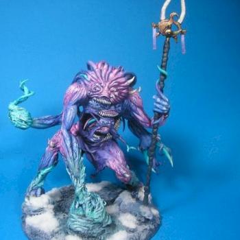 Scratch Sculpted Tzeentch Lord of Change by Metal Fingers