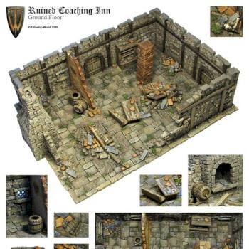 Tabletop World Ruined Coaching Inn - Ground Floor by Tabletop World