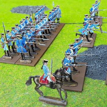 SYW: Wunsch Frei-infantry regiment (30mm flats) by Kolja