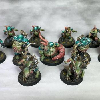 Nurgle Team for Blood Bowl by Pixmen