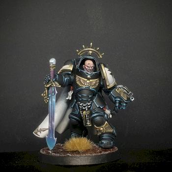 Blac Templars Primaris Captain conversion by risk0