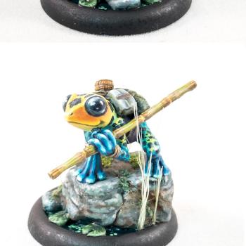 Kero the Frog from Bombshell Miniatures by mrika