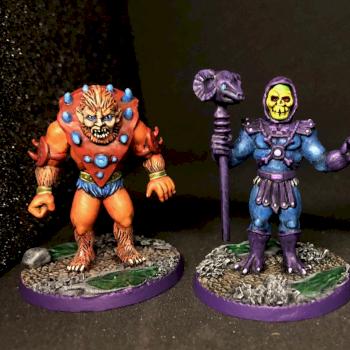 Skeletor, Beast Man & Trap Jaw (MOTU) by Graishak