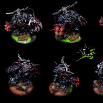 Ghazghkull Thraka Ork Warlord Warhammer 40K by CroWarGamePainting