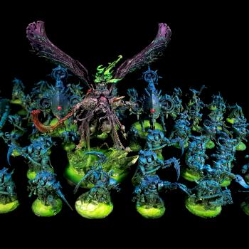 Death Guard Toxic Night Strike Force 2000 Pts Army Warhammer 40K by CroWarGamePainting