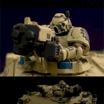 Space Marine Rhino by anushavan