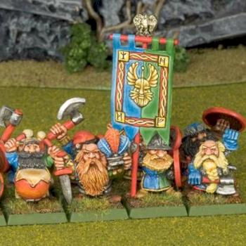 Warhammer Dwarf Warriors by victoria