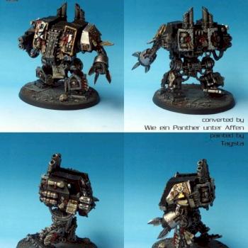 Black Templars Dreadnought - Deathwatch Veteran by Tagsta