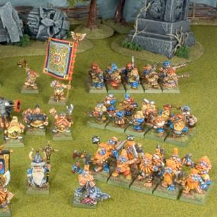 Warhammer Dwarf Army by victoria