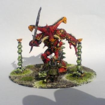 Khorne Daemon Prince by Scibs