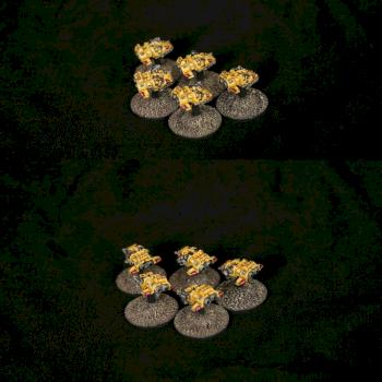 Imperial Fists Land Speeders EPIC by Lemartes