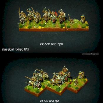 Classical Indian Cavalry and Psiloi 15mm by Maciejus_exe