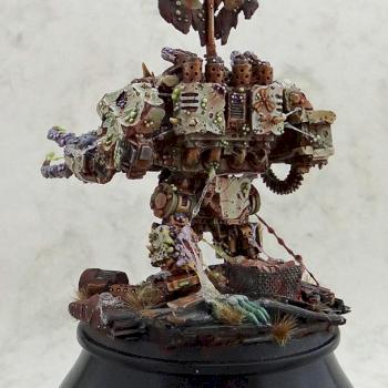 F/W Nurgle Dreadnought on Plinth by singularity