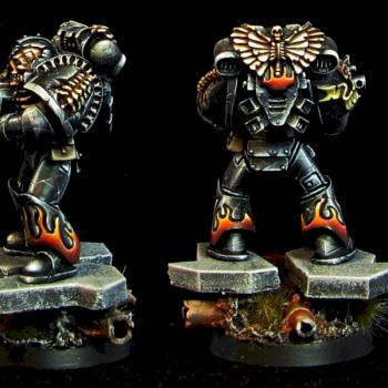 Damned Legionaire with Bolter by Sevalsky