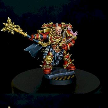 Chaos Space Marine Chosen Champion by kameleon