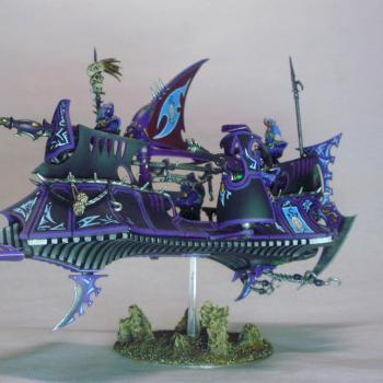 Dark Eldar Ravager (Updated) by Renny27