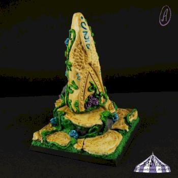 Elven Rosarium 50mm square Fly Base by Aspen_of_Ocean