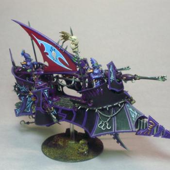 Dark Eldar Ravager (Updated) by Renny27