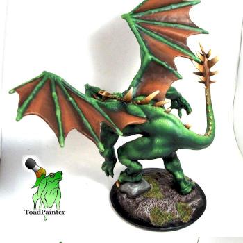 Green Drake by Toadpainter