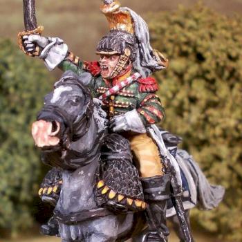 French Cuirassier Trumpeter in 28mm by Whitbydave