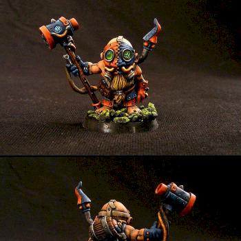 Space Boar Dwarf Grey Hunters w/ Power Hammers by HodRod