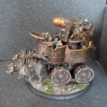 Battle War Wagon Trollbloods Hordes by confus3r