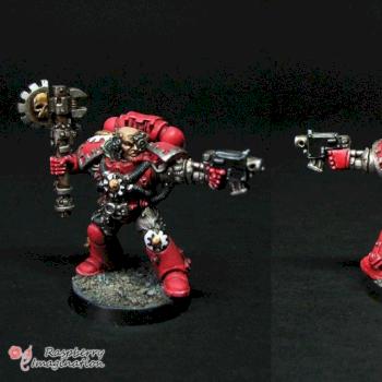 Blood Angel TechMarine by herrkuba