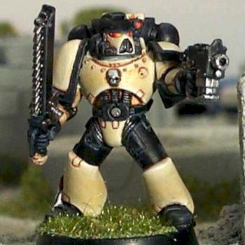 Black Templar Marine by Messiah