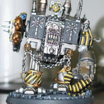 Praxis - Iron Warriors Dreadnought by Jassiah99