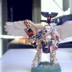 Blood Angels Captain (conversion) by Fenris489