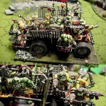 War Trukk and Boyz by Mornaril