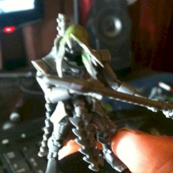 Necron Lord Conversion W.I.P by Ctanstarchild