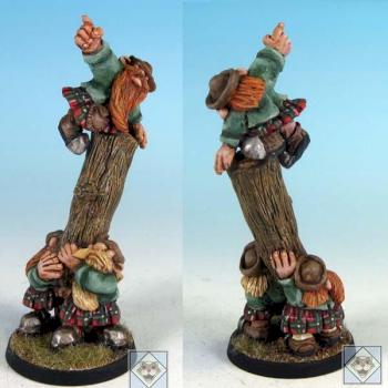 Impact! Miniatures Scotling Caber Team (scottish halfling / dwarves) by Impactminiatures